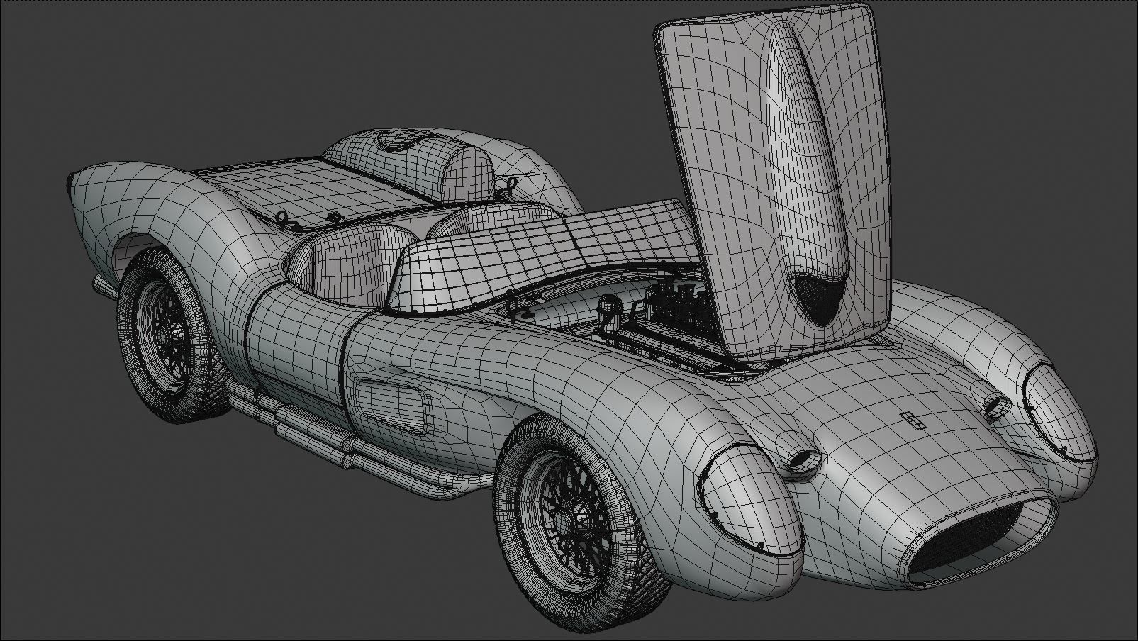 1957 Ferrari 250 Testa Rossa 3D model_13
