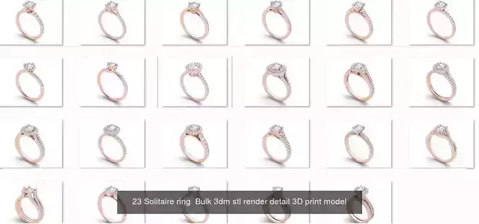 900 engagement wedding solitaire ring bulk collection   