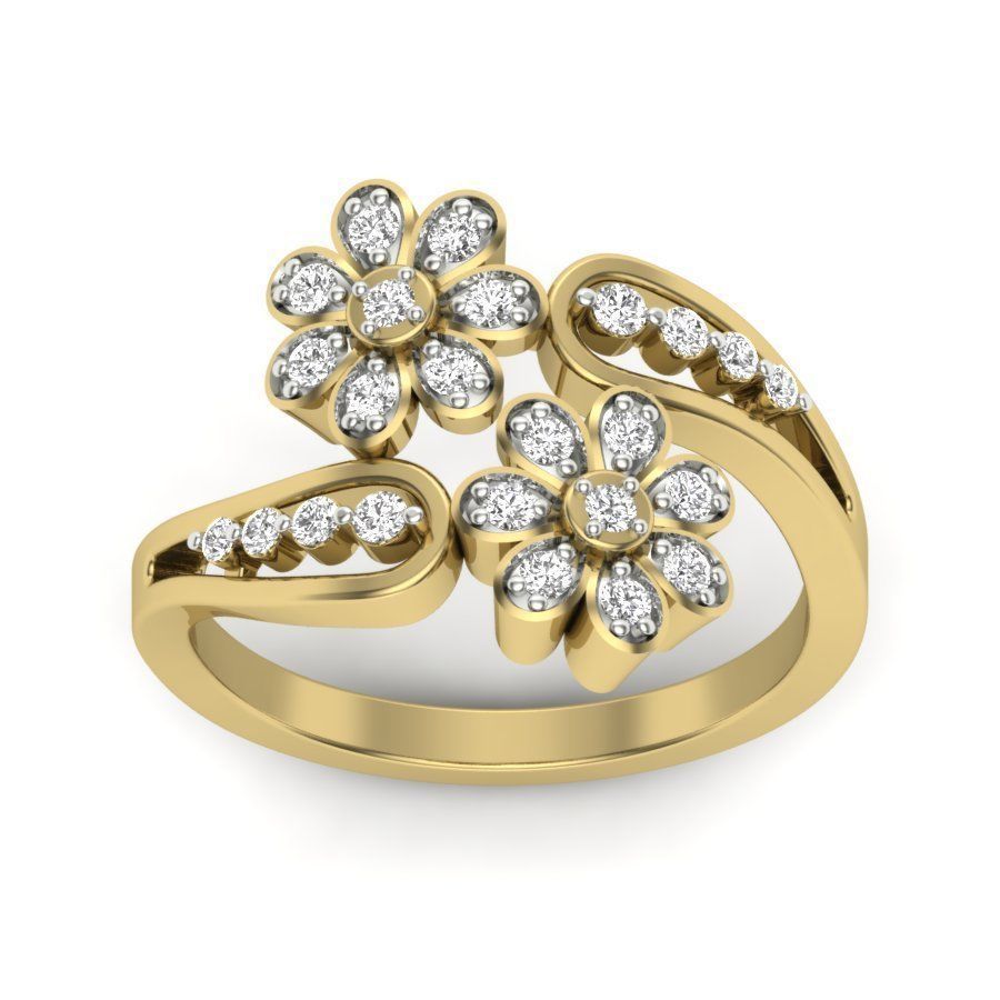 Women ring 3dm render detail 3D print model 3D print model_1