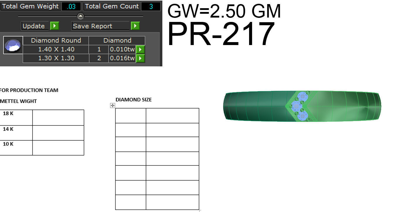 Women ring 3dm render detail 3D print model 3D print model_5