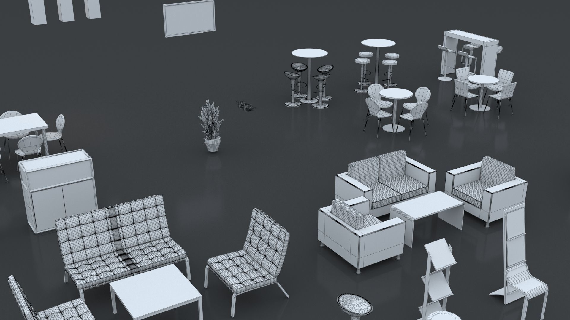 Exhibition and Fair Pack 3D model_10