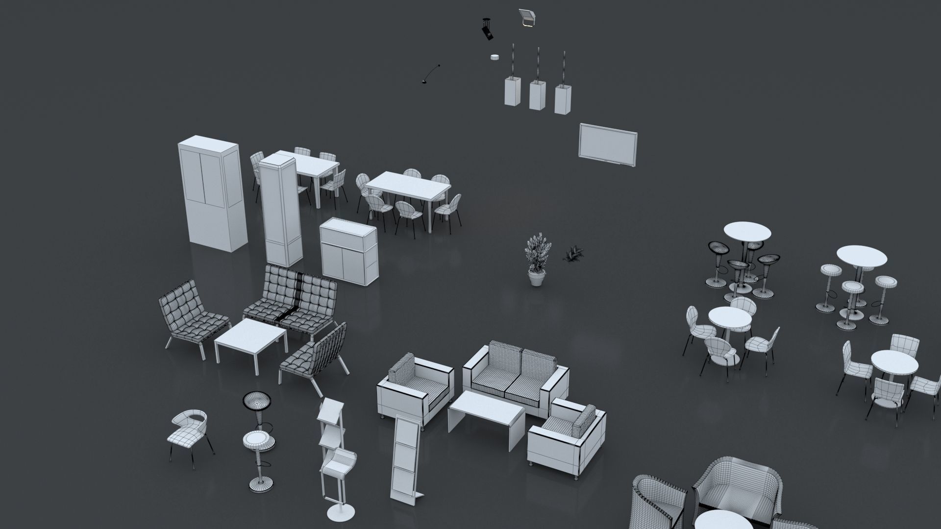 Exhibition and Fair Pack 3D model_11