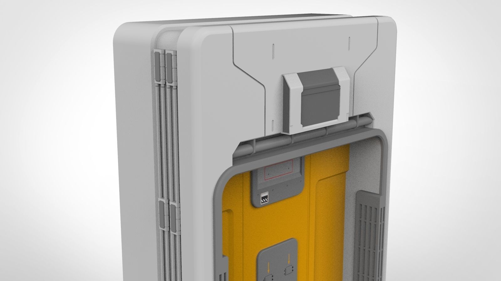 sci fi door 15 3D model_6