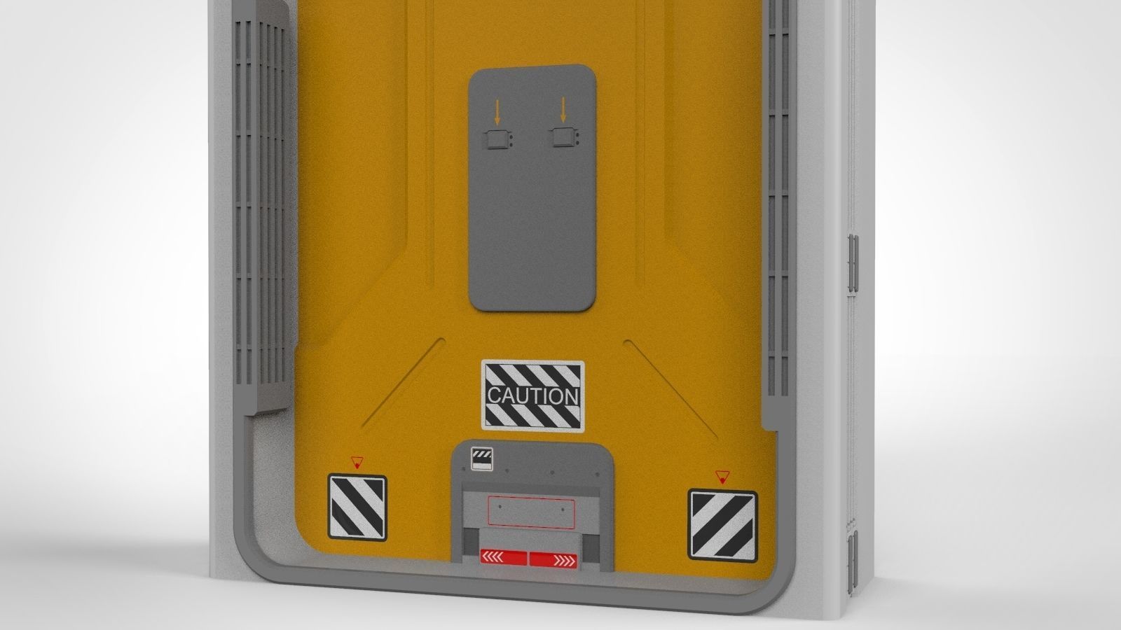 sci fi door 15 3D model_8