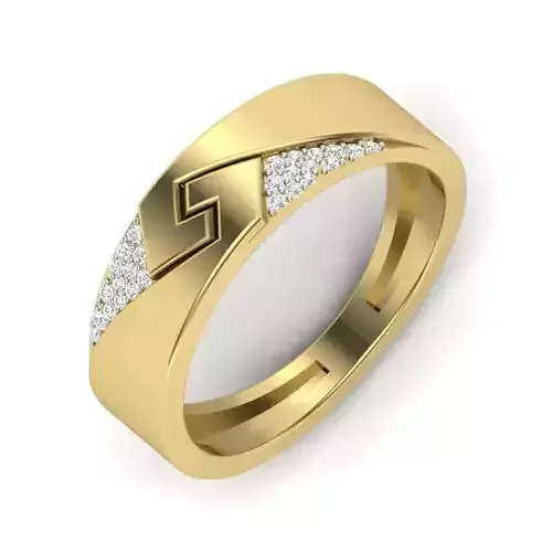 Women ring 3dm render detail 3D print model
