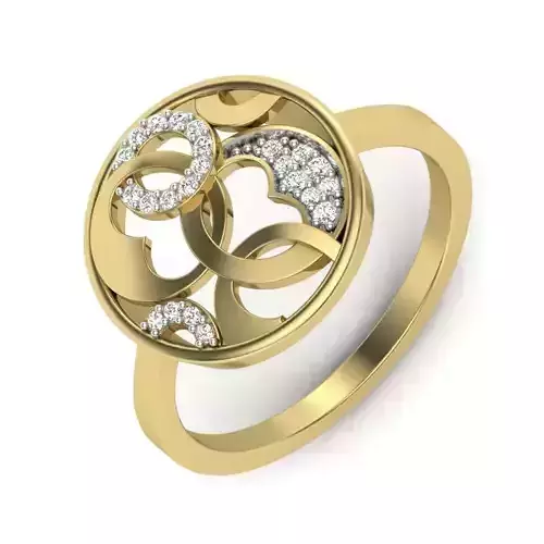 Women ring 3dm render detail 3D print model