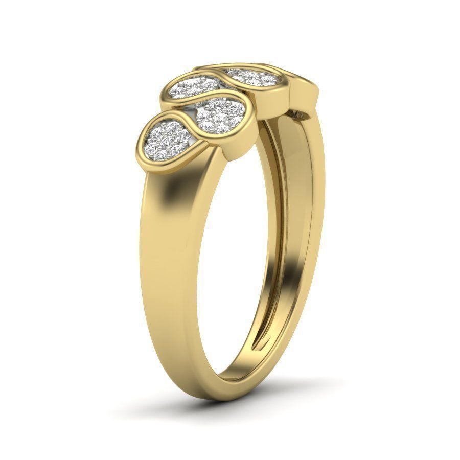 Women ring 3dm render detail 3D print model 3D print model_3