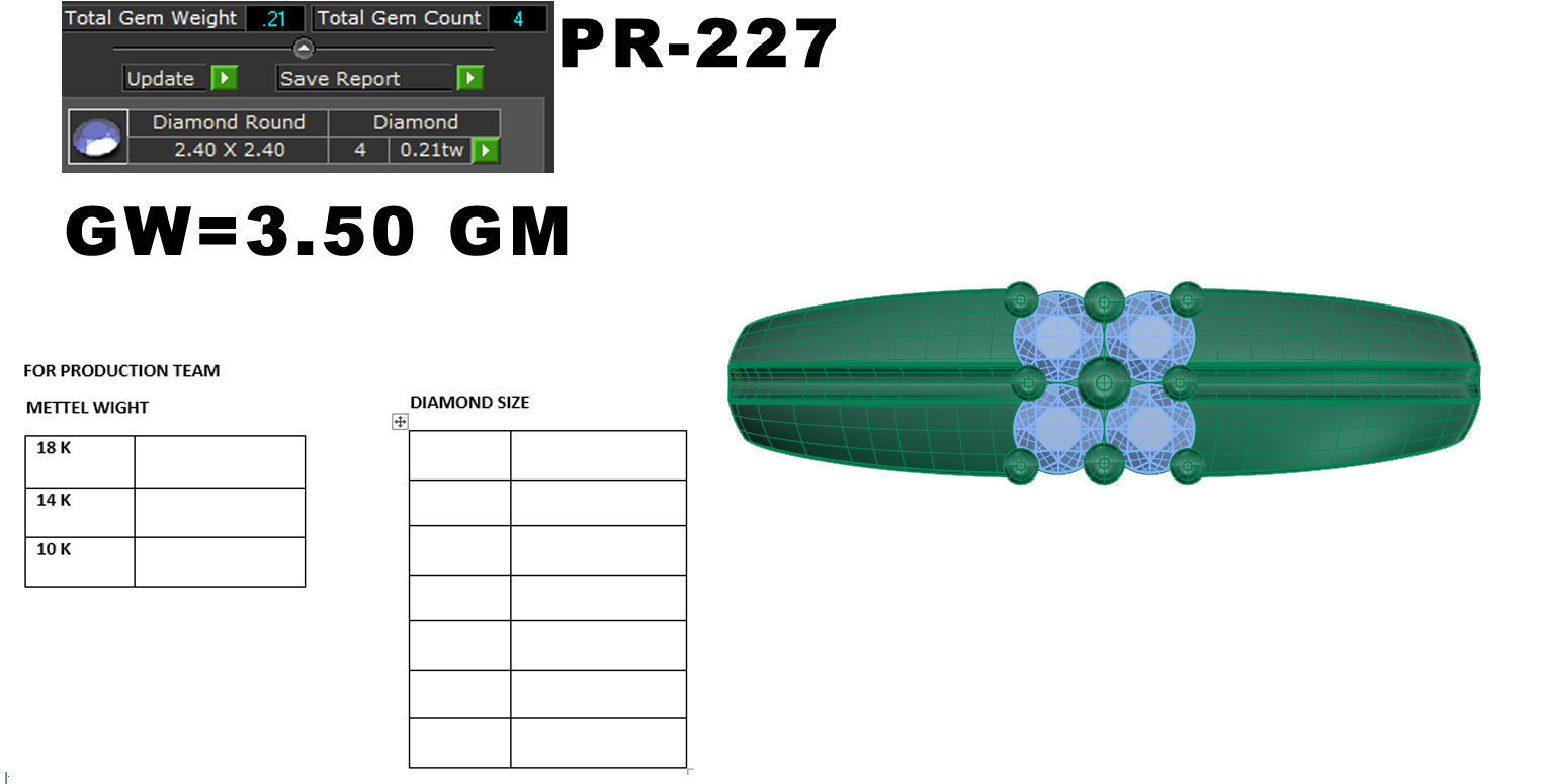 Women ring 3dm render detail 3D print model 3D print model_5