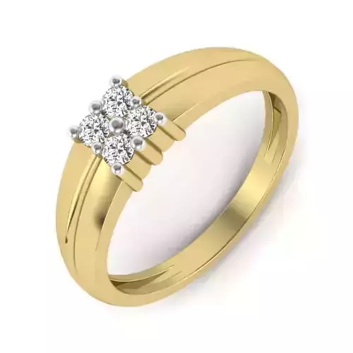 Women ring 3dm render detail 3D print model