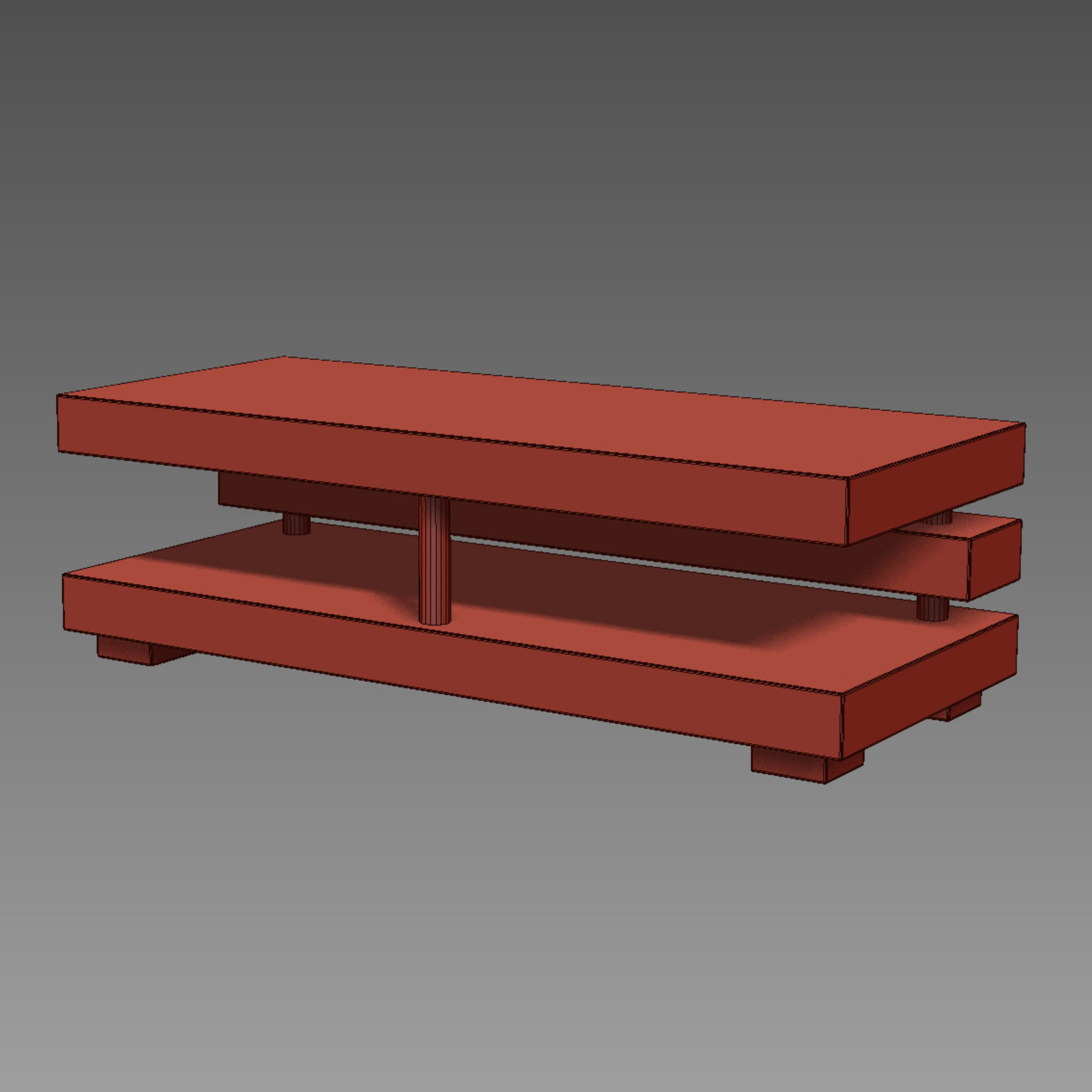 Low Table 3D model_11