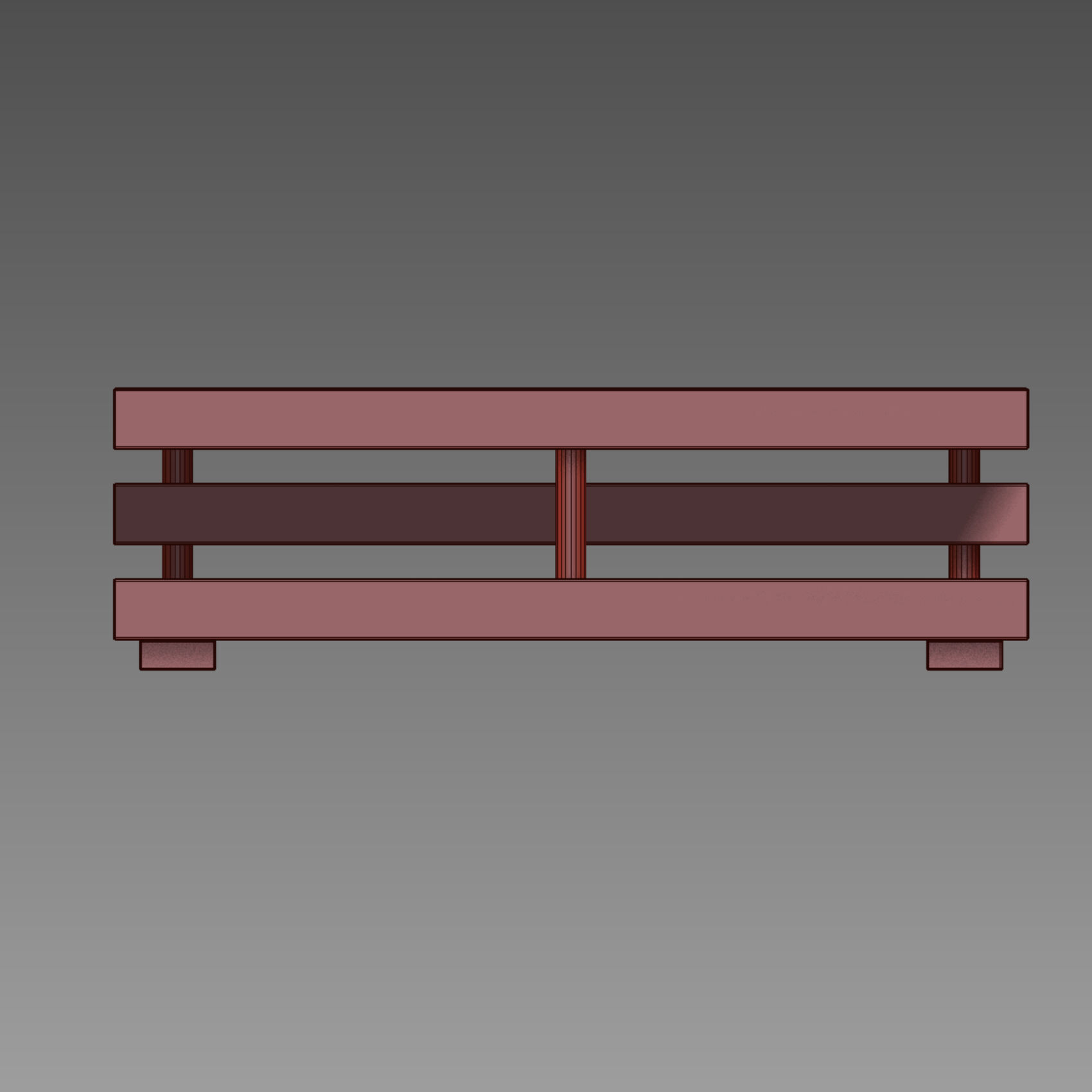 Low Table 3D model_7