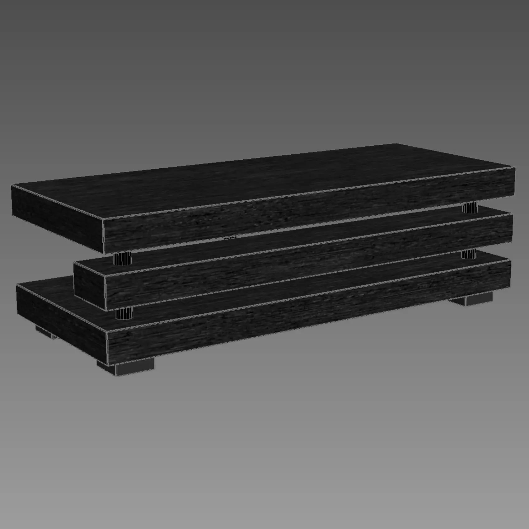 Low Table 3D model_0