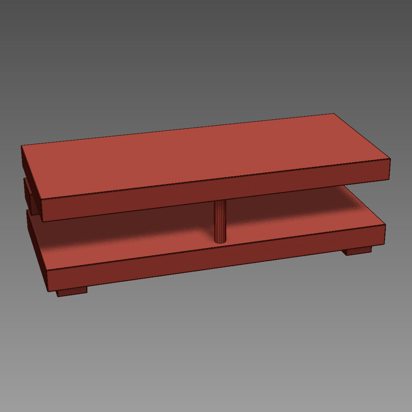 Low Table 3D model_8
