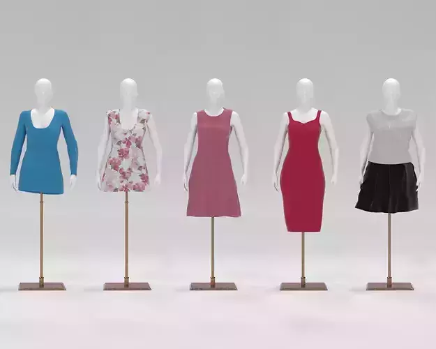 Women Mannequin Pack 