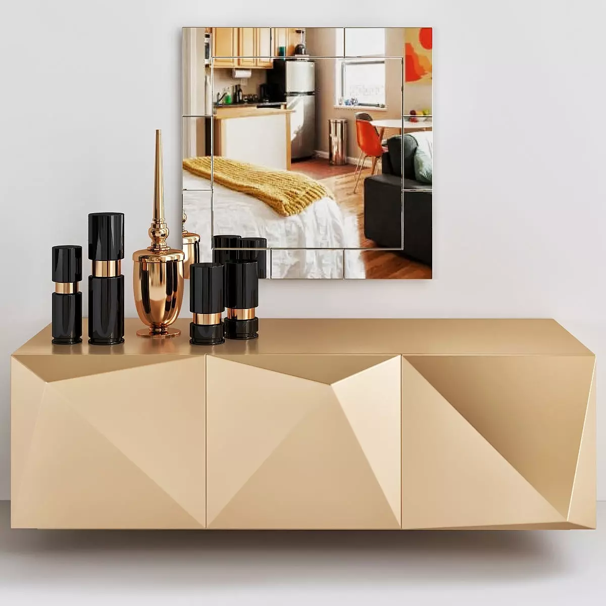 Cattelan Italia Kayak sideboard by Andrea Lucatello 3D model