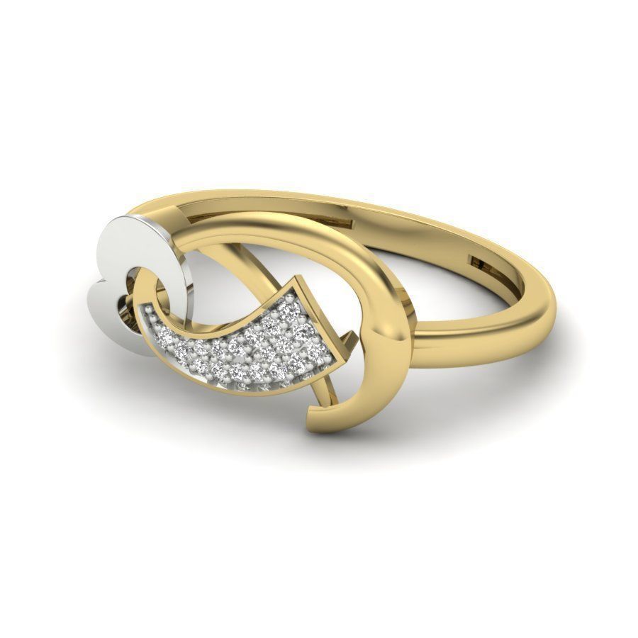 Women ring 3dm render detail 3D print model 3D print model_4