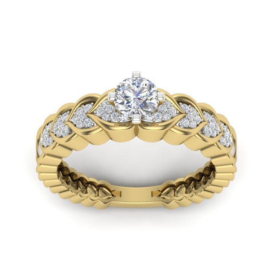 Women ring 3dm render detail 3D print model 3D print model_1