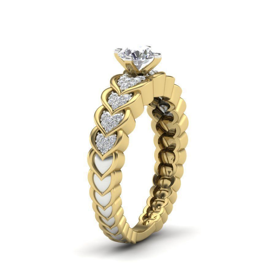 Women ring 3dm render detail 3D print model 3D print model_3