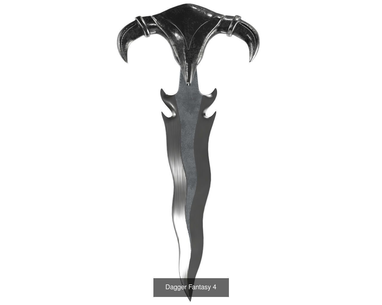 Medieval Weapon Vol 01 3D Model Collection_17