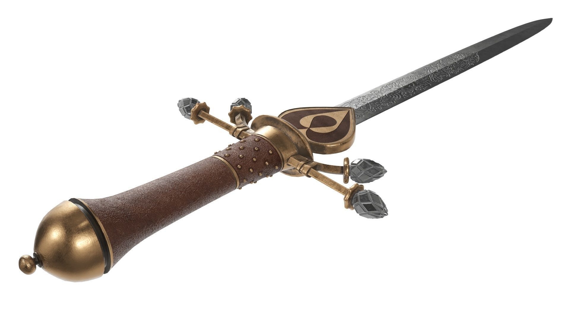 Medieval Weapon Vol 01 3D Model Collection_48