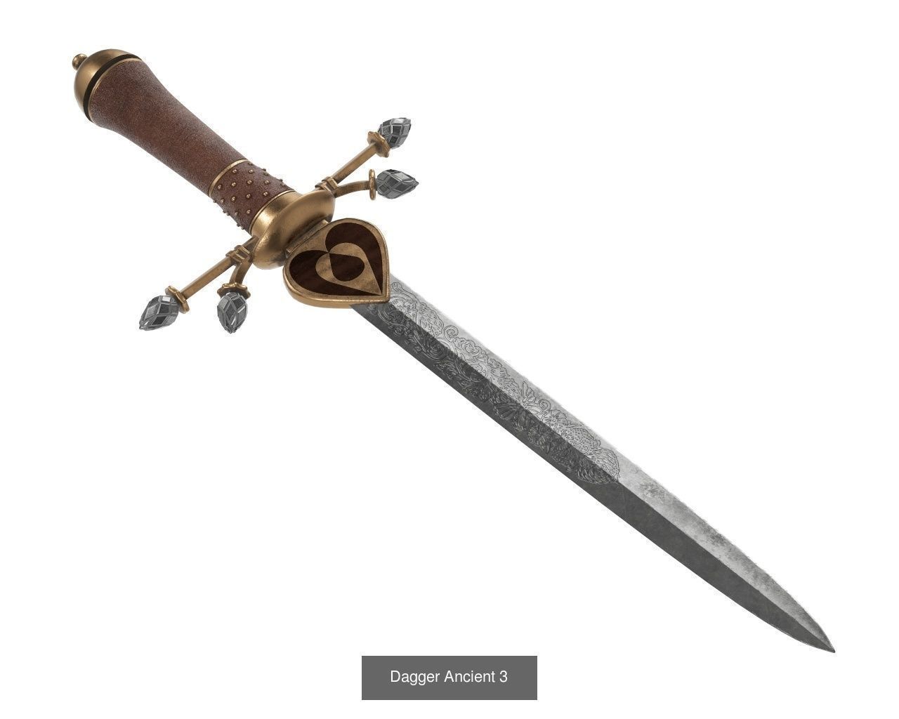 Medieval Weapon Vol 01 3D Model Collection_13