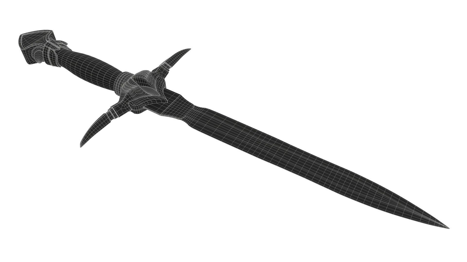 Medieval Weapon Vol 01 3D Model Collection_26