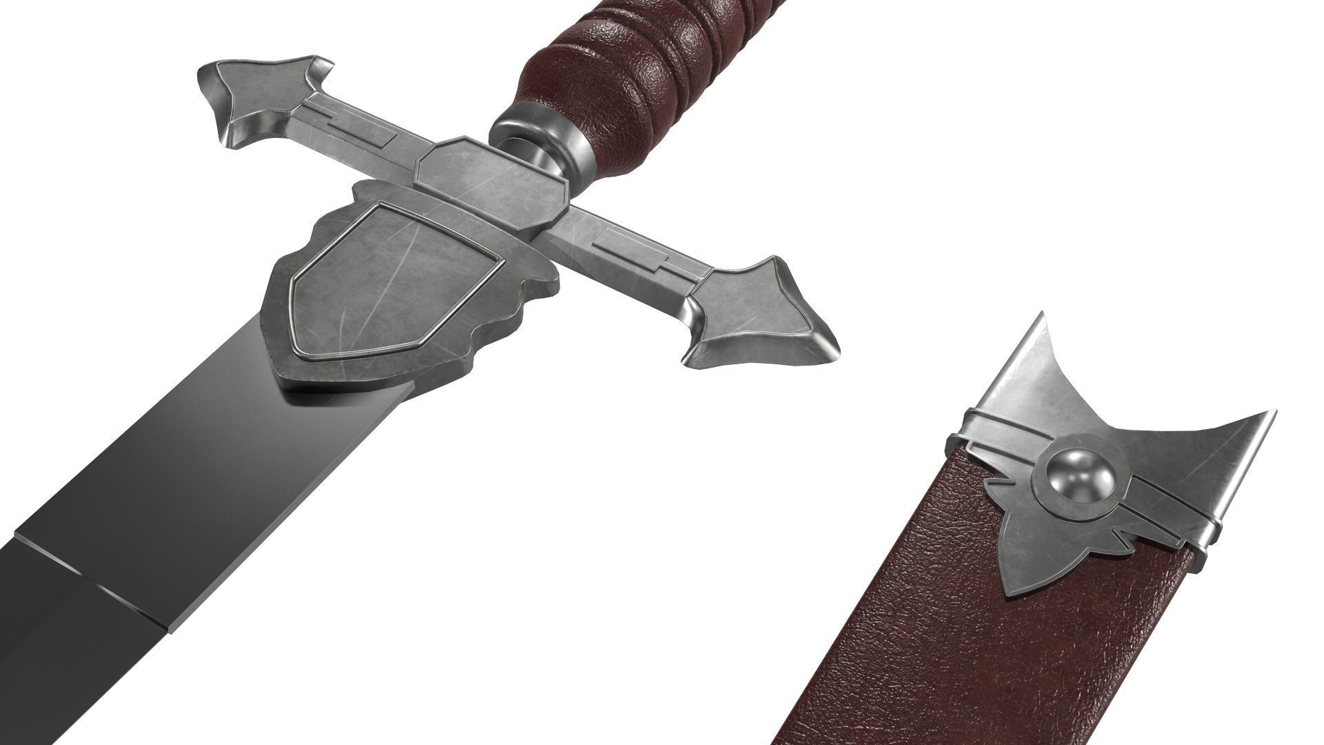 Medieval Weapon Vol 01 3D Model Collection_75