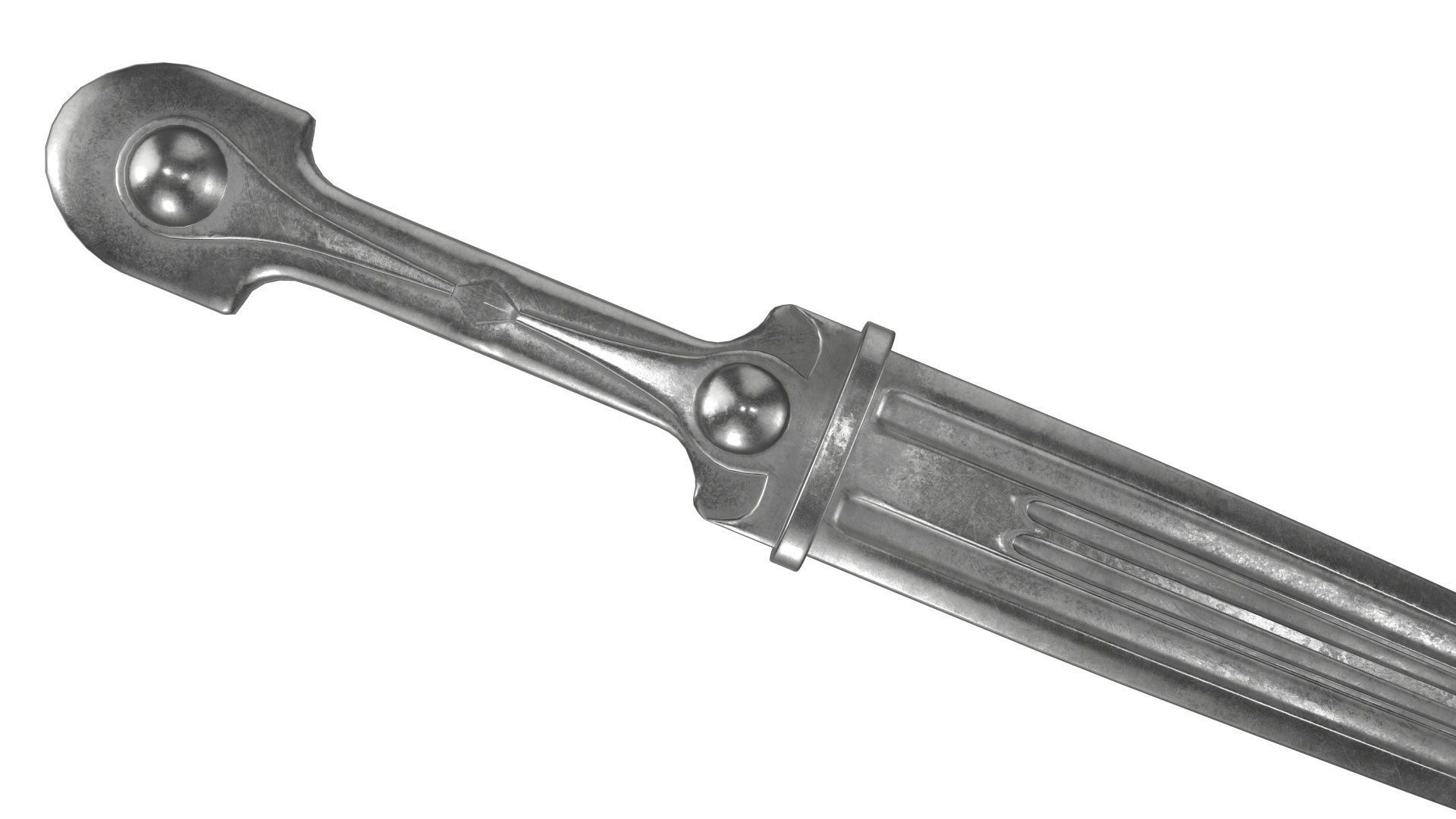 Medieval Weapon Vol 01 3D Model Collection_38