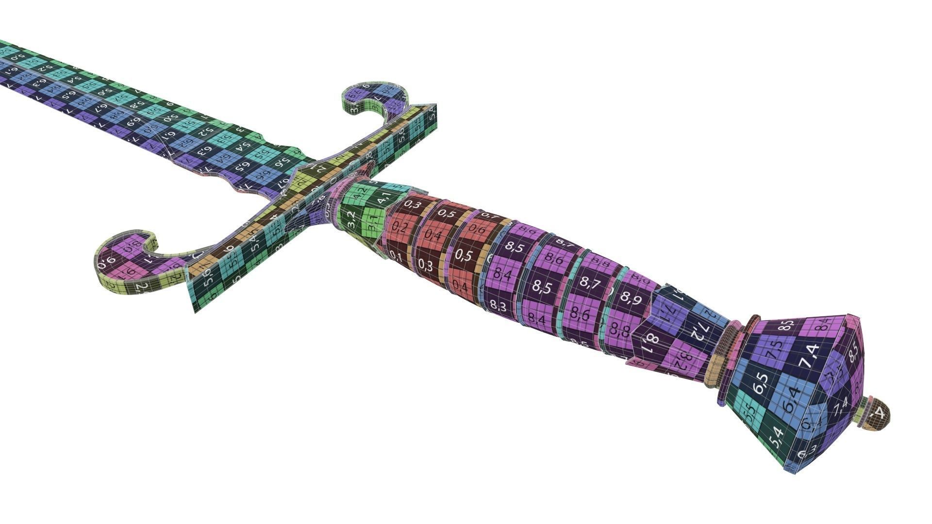 Medieval Weapon Vol 01 3D Model Collection_68