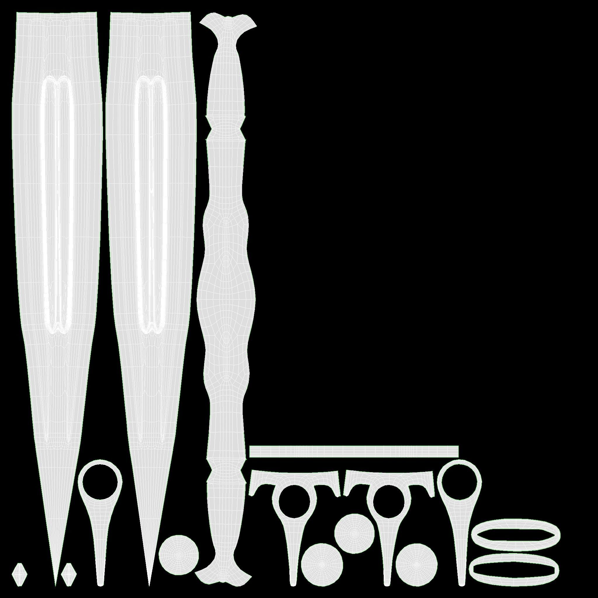 Medieval Weapon Vol 01 3D Model Collection_45