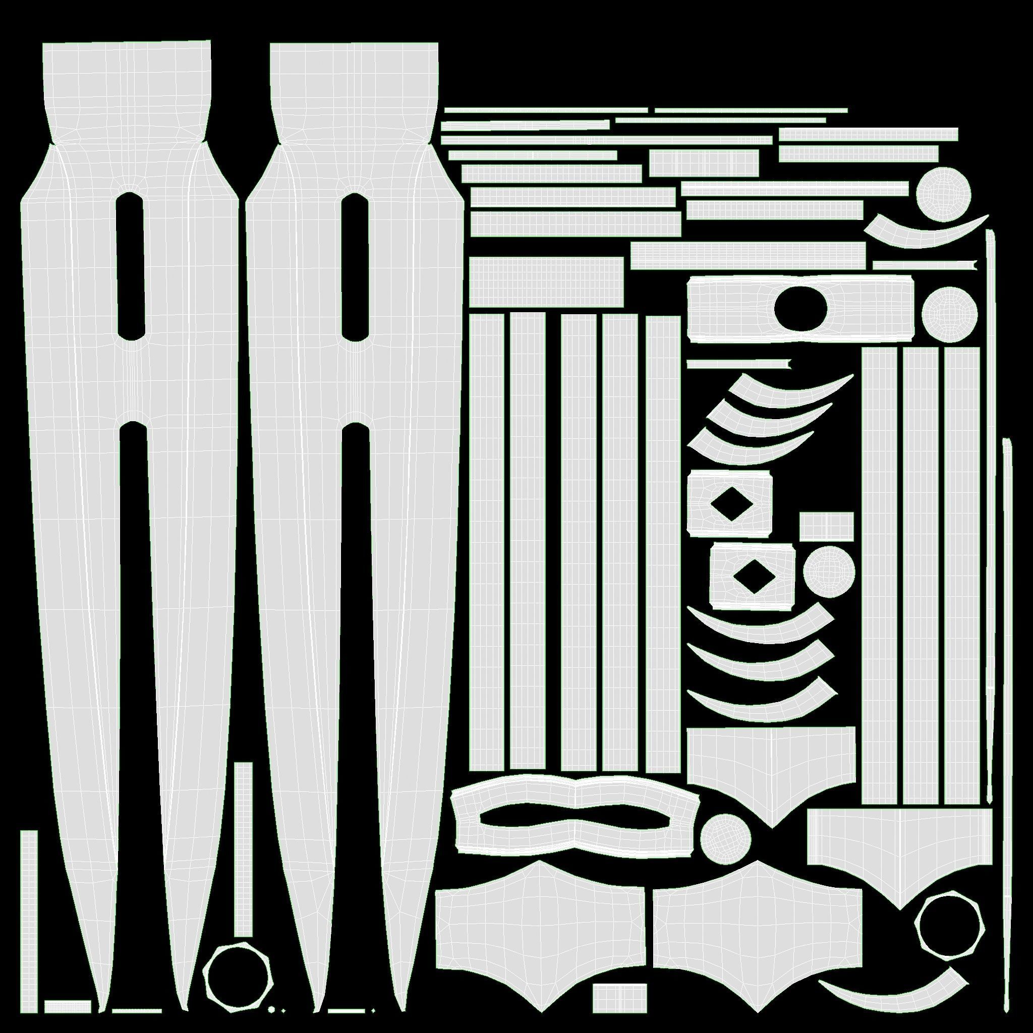 Medieval Weapon Vol 01 3D Model Collection_147