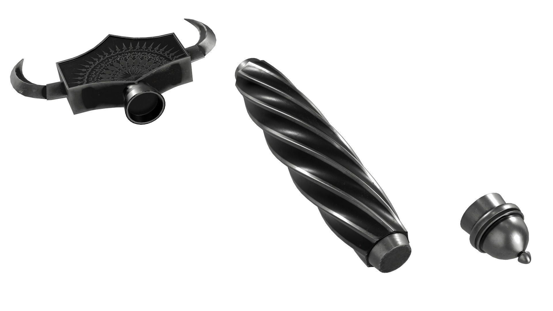 Medieval Weapon Vol 01 3D Model Collection_141