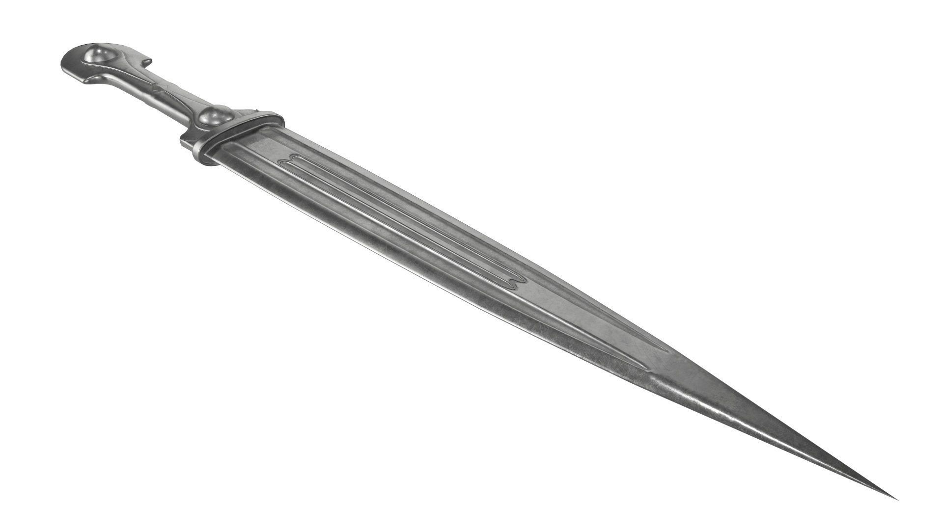 Medieval Weapon Vol 01 3D Model Collection_37