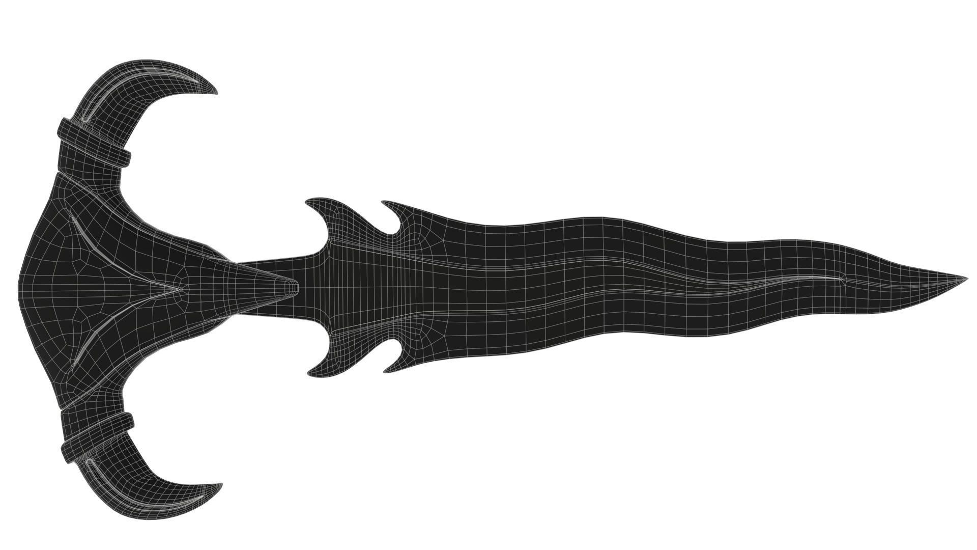 Medieval Weapon Vol 01 3D Model Collection_107