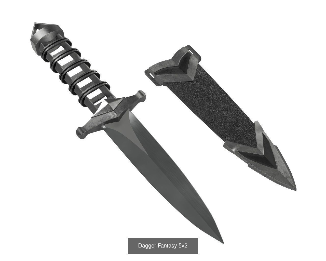 Medieval Weapon Vol 01 3D Model Collection_18