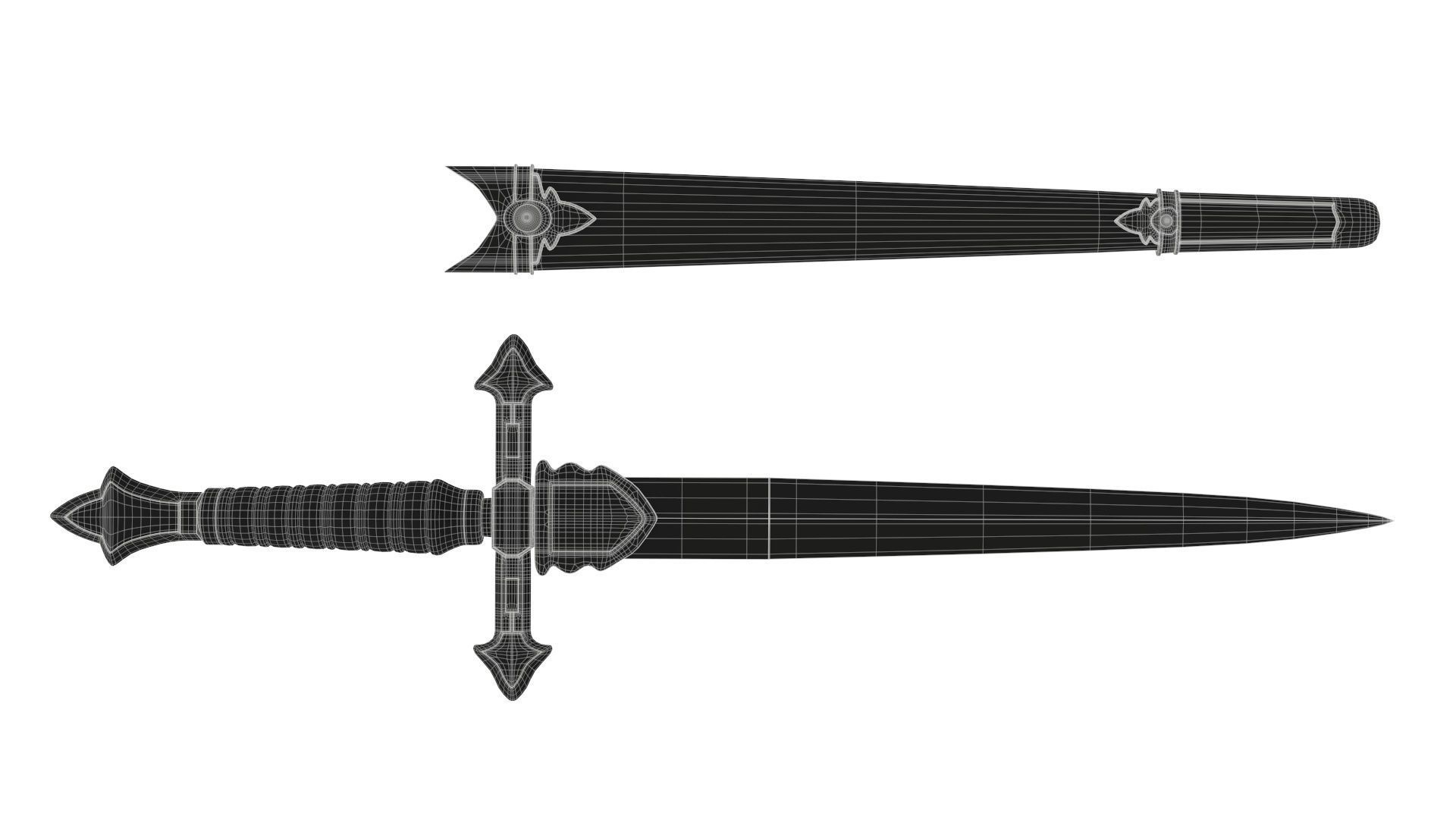 Medieval Weapon Vol 01 3D Model Collection_79