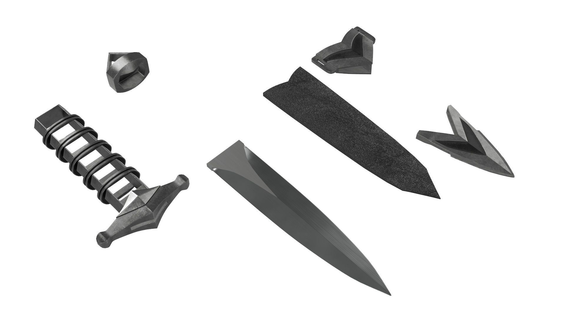 Medieval Weapon Vol 01 3D Model Collection_126
