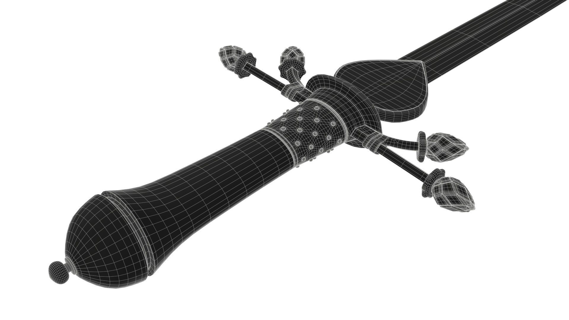 Medieval Weapon Vol 01 3D Model Collection_53