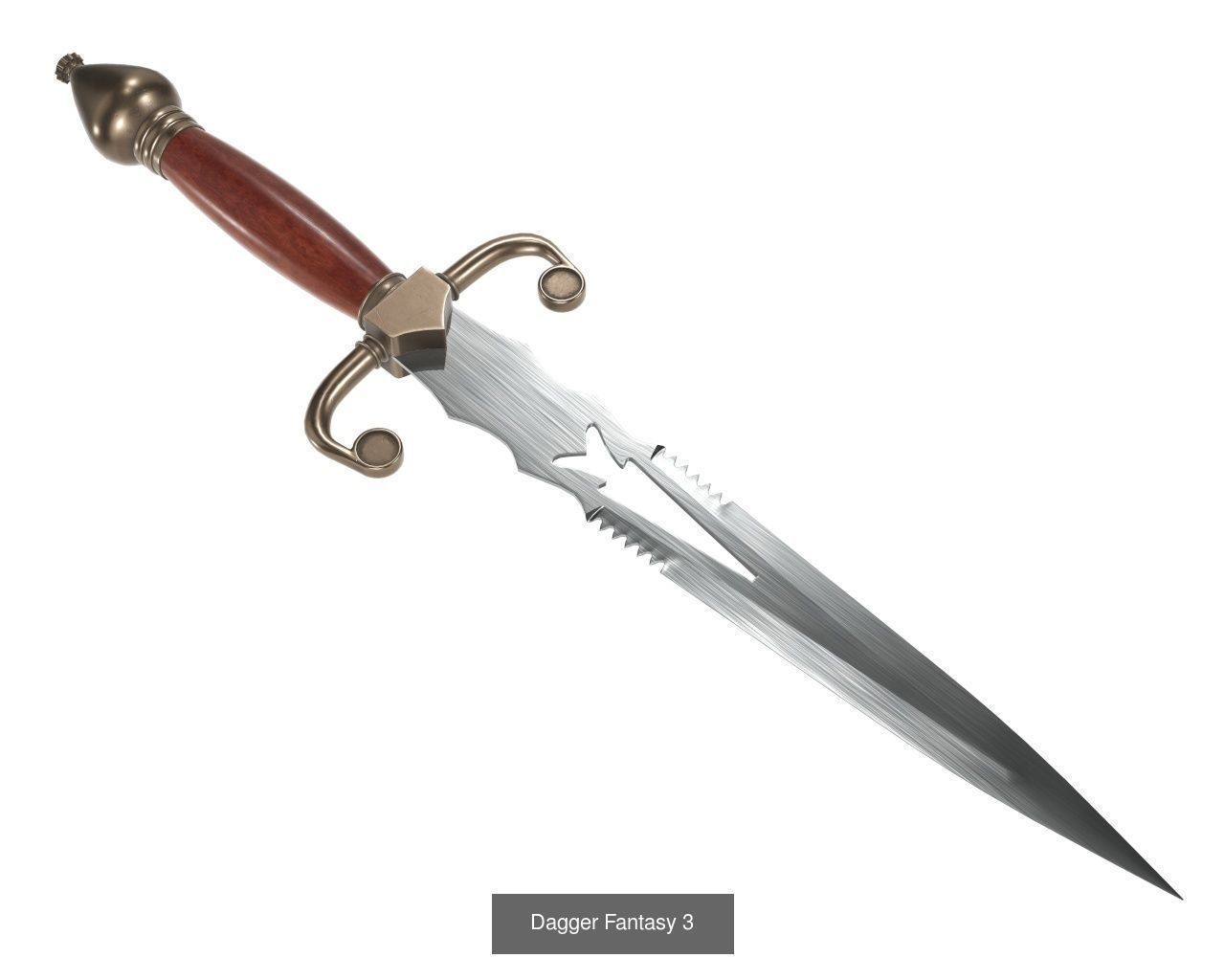 Medieval Weapon Vol 01 3D Model Collection_16
