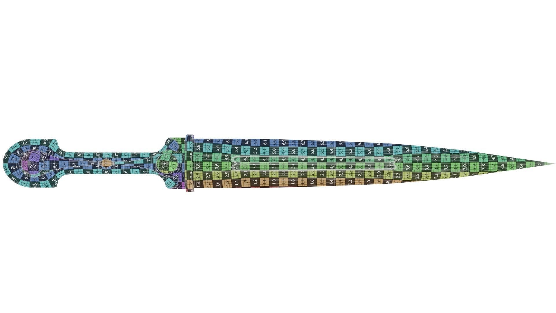 Medieval Weapon Vol 01 3D Model Collection_43