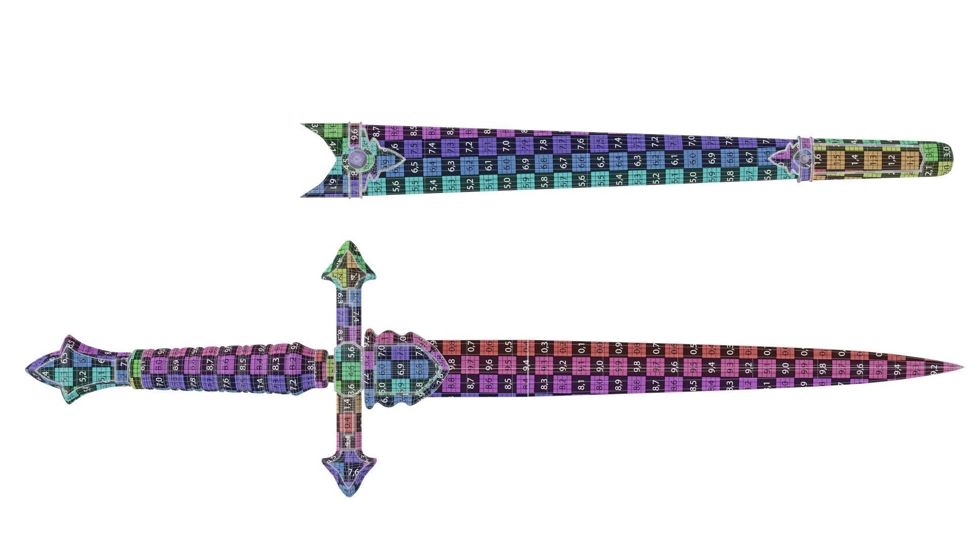 Medieval Weapon Vol 01 3D Model Collection_84