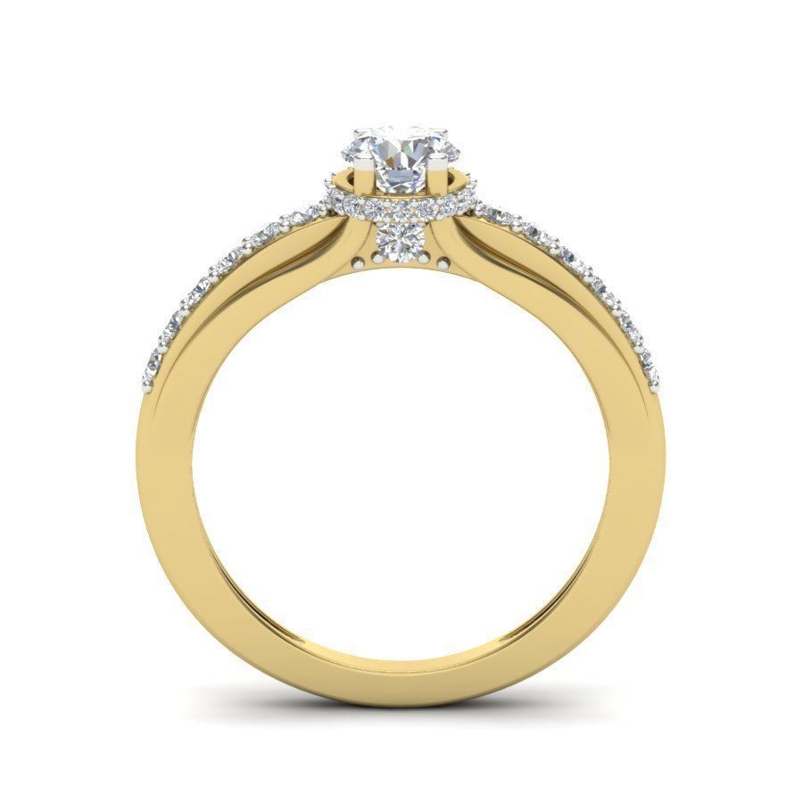 Women ring 3dm render detail 3D print model 3D print model_2