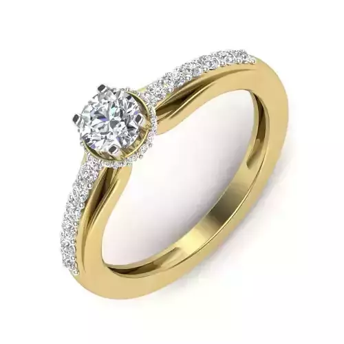 Women ring 3dm render detail 3D print model