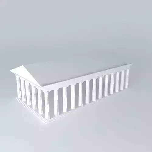 Doric Order Basic Free 3D model