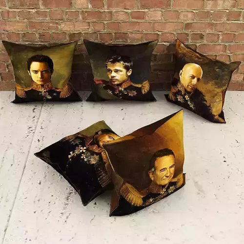 Pillows by Replaceface Free 3D model