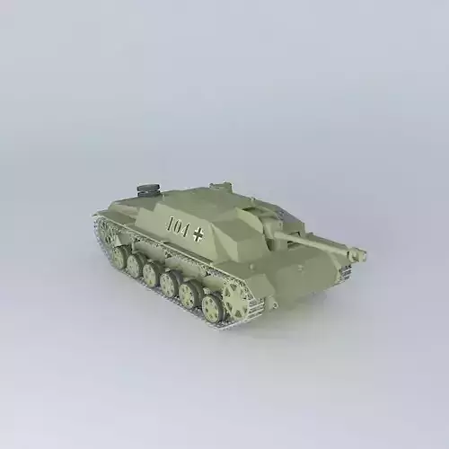 Stug III 40  Sturmgeschutz 40 Ausf G. 3D model
