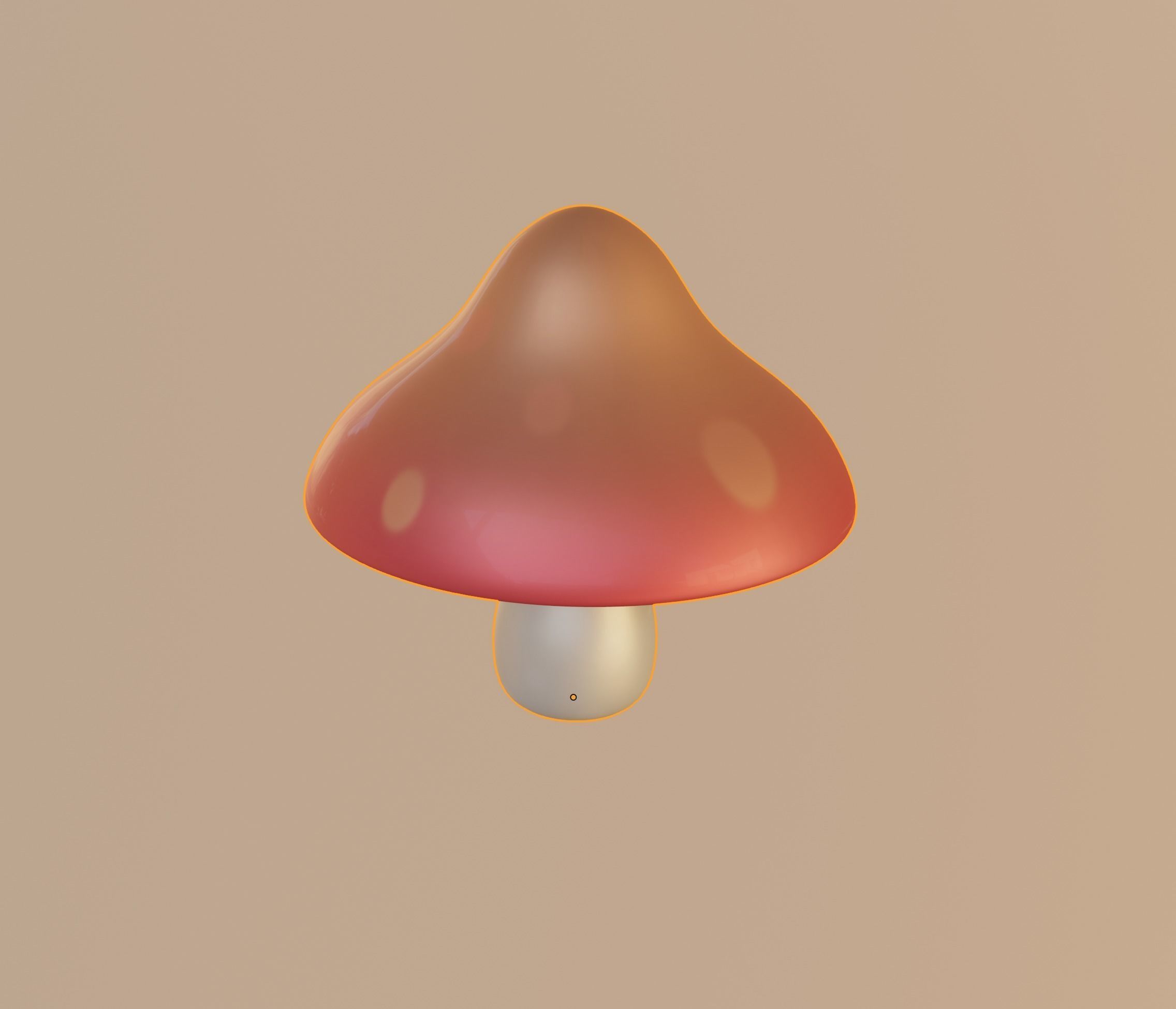 Mushroom 3D model_11
