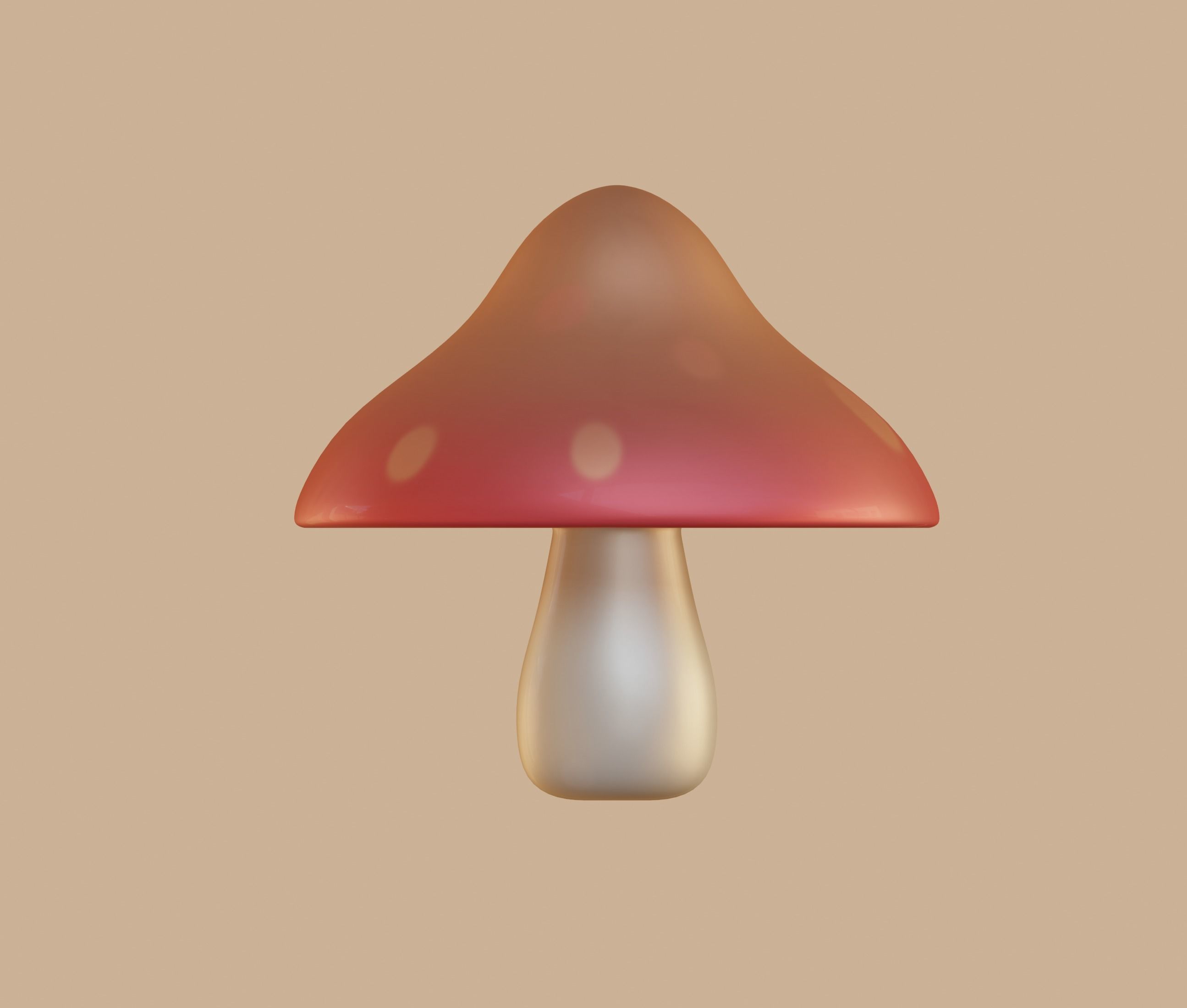 Mushroom 3D model_1