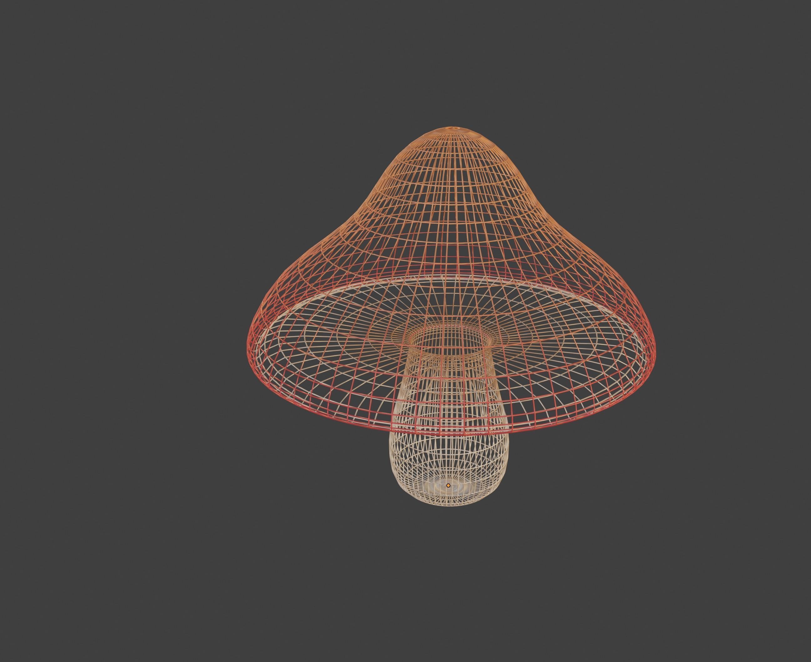 Mushroom 3D model_12