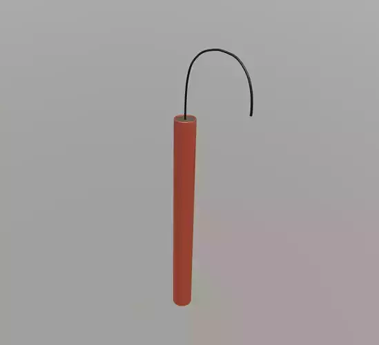 Dynamite 3D model